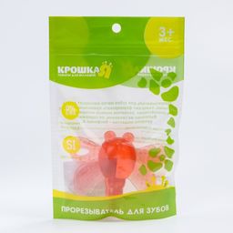 Прорезыватель охлаждающий Стрекоза, цвет МИКС, Крошка Я  фото 4