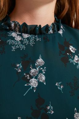 TRENDYOLMILLA Siyah Dik Yaka Dokuma Elbise TCLAW19LJ0076  фото 23