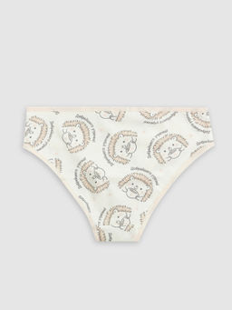 Цена за 2 штуки! Трусы для девочек кремовые с принтом - Mark formelle фото 2