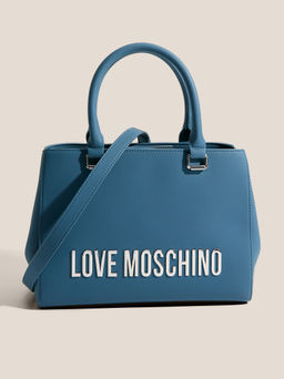 Женский тоут LOVE MOSCHINO BOLD LOVE Артикул 4560974, зелено-синий