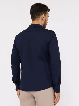 Рубашка трикотажная мужская GREG SK240/137/1054/ZN/1p STRETCH