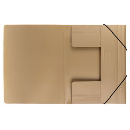 Expert Complete PRISMA Папка на резинке A4 600 мкм 35 мм эффект 3D 5 шт. золотой EC210400028