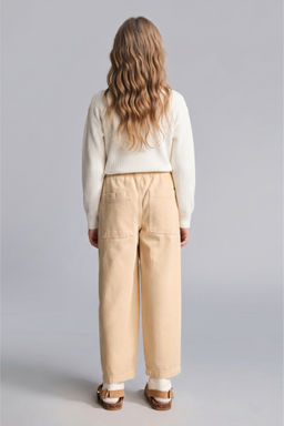 %100 Pamuk Baggy Fit Pantolon K_z _ocuk - Defacto фото 5