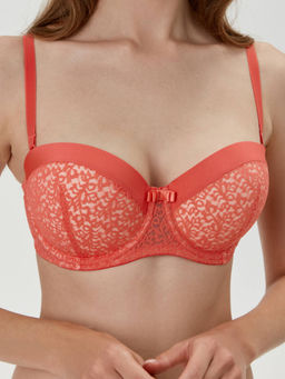 CONTE Бюстгальтер TATOUAGE RB8042 коралл  фото 2