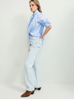 Джинсы straight с высокой посадкой / Zarina