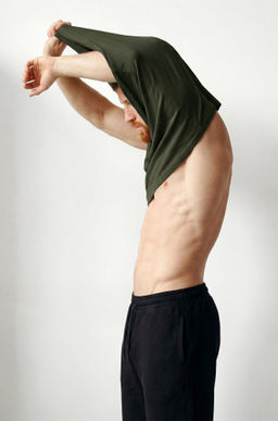 Мужская футболка оверсайз без рукавов Happyfox - Happy fox фото 37