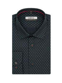 Сорочка мужская длинный рукав GREG 313/231/8708/Z/1p