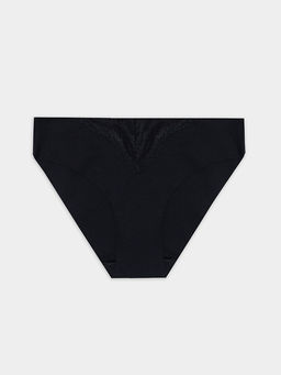 Цена за 2 штуки! Трусы женские бесшовные черные