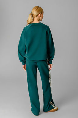 Арт. 2544   Костюм женский с брюками 44-52 (5 шт) Цвет:изумруд