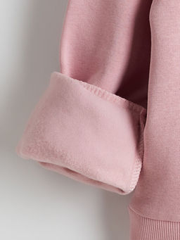 Bisiklet Yaka Hello Kitty Bask?l? Kal?n K?z ?ocuk Sweatshirt