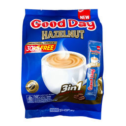 Кофе 3 в 1 Лесной орех Good Day, Индонезия, 700 г (35 стиков по 20 г) Акция