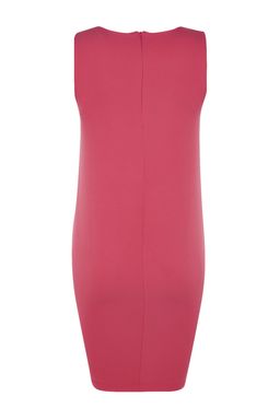 TRENDYOLMILLA Siyah Duz Kesim Kolsuz Bisiklet Yaka Mini Dokuma Elbise TWOSS19FG0063 фото 20