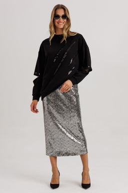 Костюм Lars Style 1147 черный, серо-серебряный