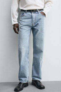JEANS STRAIGHT FIT / Azul - Zara фото 5