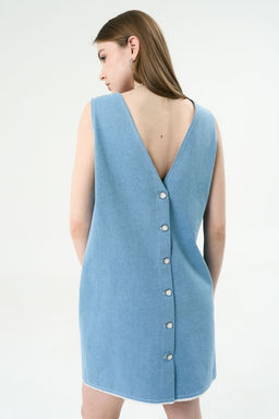 Платье Lenata 16424 голубой