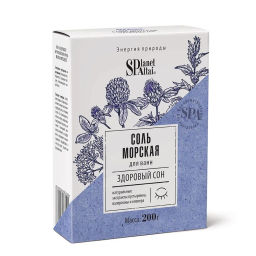 Planet SPA Altai Соль морская Здоровый сон для ванн