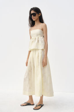Falda tableada en tejido jacquard - H&m фото 2