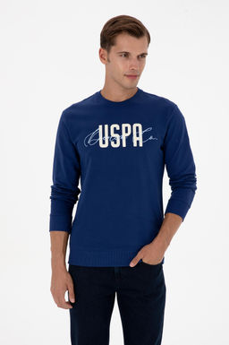 Erkek _ndigo Sweatshirt Sepette S_rpriz _ndirim - U.s. polo assn фото 3
