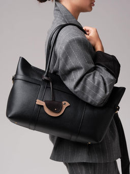 Кожаная сумка Birdy DBR 31229 черный  фото 7