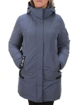 M2007 GRAY/LT. BLUE Пальто зимнее женское MARIA - Fashion фото 2