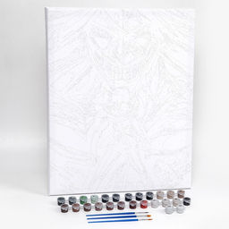 Картина по номерам на холсте с подрамником Схватка, 40 50 см - Школа талантов фото 2