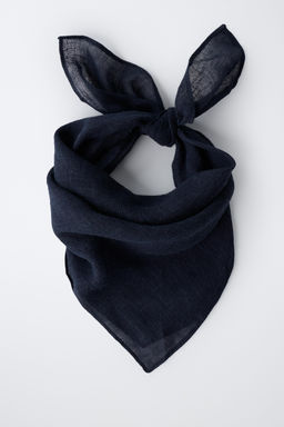 STORIESZ - PACK DOS BANDANAS CON LINO / Multicolor - Zara фото 4