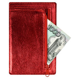 Чехол д/пласт. карт арт.48415/50 НАППА КРАСНЫЙ - Феникс+ фото 5