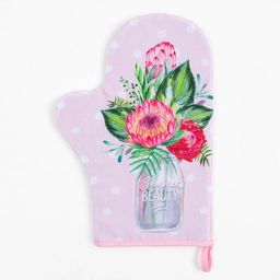 Набор кухонный Be bright варежка-прихватка 20х28см, прихватка 17х17см - Доляна фото 2