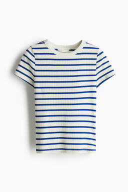 Ribbed T-shirt - H&m фото 2