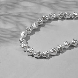 Бусины пластиковые на нити «Жемчуг», 10 мм, набор 120 шт., цвет белый