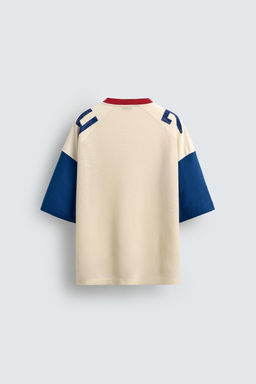 RETRO VARSITY T-SHIRT - Zara фото 8