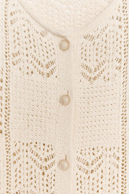 POINTELLE KNIT CARDIGAN - Zara фото 15