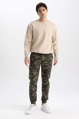 Брюки стандартного кроя с камуфляжным рисунком - Defacto фото 3