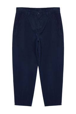 TRENDYOL MAN Yesil %100 Pamuk Balloon Fit Pamuklu Gabardin Dokuma Pantolon TMNAW25PL00020 - Trendyolmilla фото 9