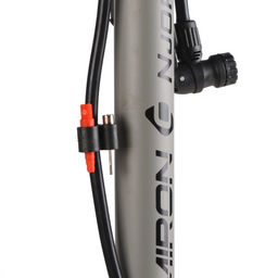 Насос напольный COMIRON NJORD, стальной корпус, 540*38мм, 612 см3, 7 бар, 100 psi., стальной шток 12мм., вес 592 гр. /уп 20/ - Галеонтрейд фото 5