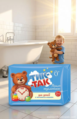 ТИК-ТАК мыло 150гр Детское