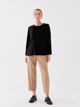 Beli Lastikli Standart Fit Kad?n Pantolon