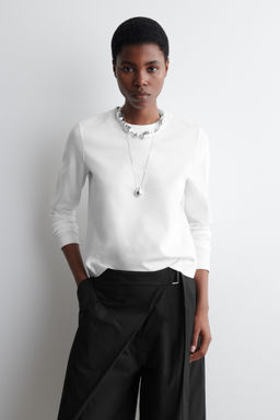 CAMISETA MANGA LARGA CORTE LIMPIO REGULAR FIT - H&m фото 4