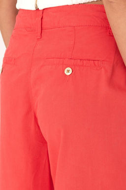 Kad_n K_rm_z_ Kanvas Pantolon Sepette S_rpriz _ndirim - U.s. polo assn фото 6