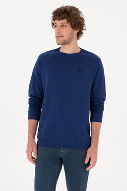 Erkek _ndigo Basic Sweatshirt Sepette S_rpriz _ndirim - U.s. polo assn фото 8
