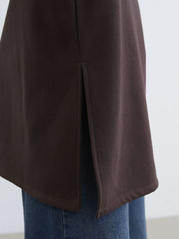 California Bask?l? Kad?n Kal?n Sweatshirt Tunik