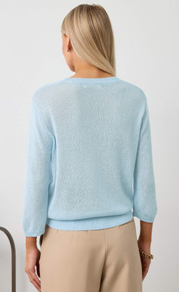 ПРЕДЗАКАЗ! Дата поставки 5 апреля! Джемпер F512-1508 l.blue