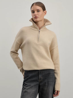 Джемпер на молнии из вискозы / Zarina