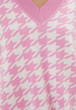 Жилет с орнаментом гусиные лапки - Incity фото 20