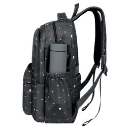 Молодежный рюкзак MERLIN S489 черный  фото 3