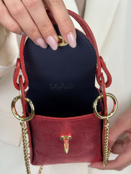 Сумка женская из телячьей кожи