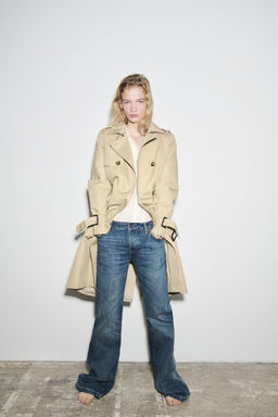 WATER-REPELLENT TRENCH COAT - ZW COLLECTION