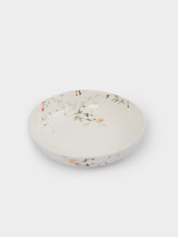 Тарелка суповая, 20х6 см, 780 мл, 2 шт, фарфор N, белая, Цветы и листья, Primrose - Anna lafarg фото 3