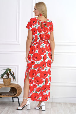 Платье ALANI 2133 красные маки - Alani collection фото 2