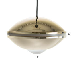 Светильник «Сатурея» LED 11 Вт 3000К золото 11.5×11.5×8-108 см BayerLux